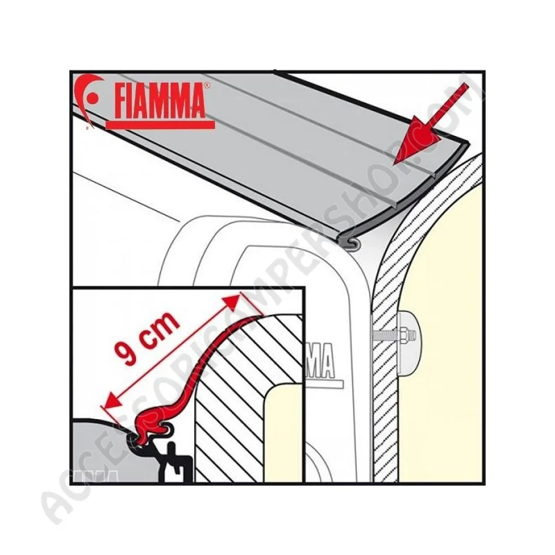 Guarnizione Rain Guard M 550 Fiamma per Tendalini | Accessoricampershop.com