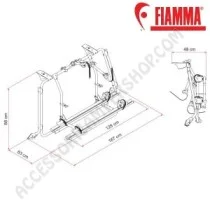 Porta-bici Fiamma Carry-Bike VW T6 Pro 2022 | Accessoricampershop.com