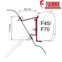 Adattatore Staffe Fiamma per Mercedes Sprinter H3 | Accessoricampershop.com