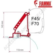 Adattatore Staffe Fiat Ducato, Jumper, Boxer H2 | Accessoricampershop.com