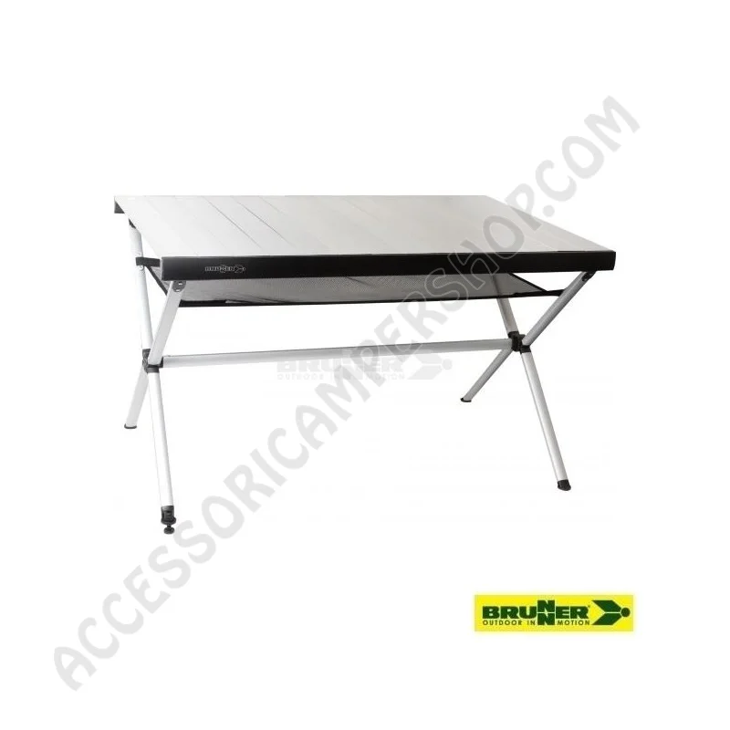 Tavolo Pieghevole Accelerate 4 Brunner in Alluminio | Accessoricampershop.com