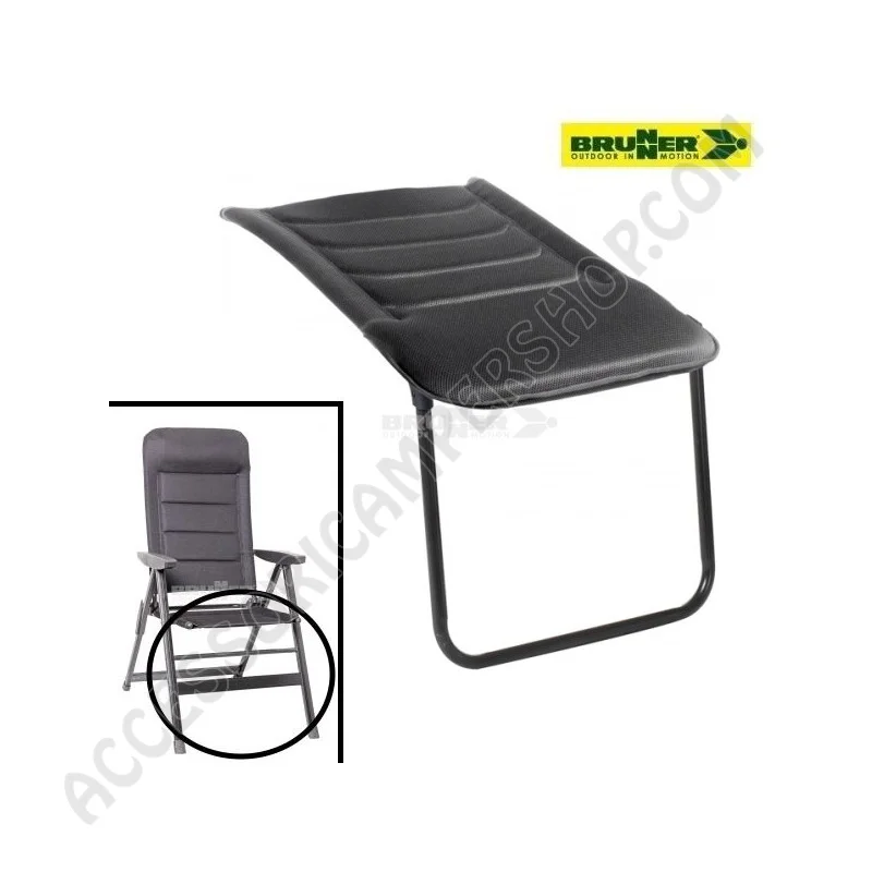 Poggia-gambe Brunner Skye 3D Black per campeggio | Accessoricampershop.com