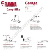 Portabici Estraibile Garage Slide Pro Bike Fiamma | Accessoricampershop.com
