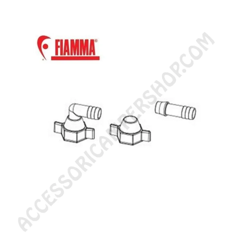Kit Raccordi Red Aqua F Ricambio Originale Fiamma | Accessoricampershop.com