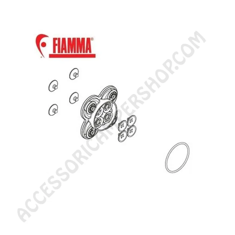 Kit Valvole + Anello OR Aqua F Ricambio Originale | Accessoricampershop.com