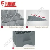 Cunei 3 Livelli LEVEL UP PREMIUM Fiamma | Accessoricampershop.com