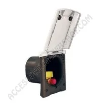 Presa esterna gas FAWO bianca con rubinetto | Accessoricampershop.com