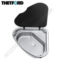 Lavello Thetford Triangolare Basic 330 DX per Camper | Accessoricampershop.com