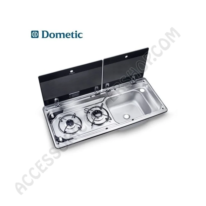 Monoblocco Dometic MO 9722R 2 Fuochi e Lavello | Accessoricampershop.com