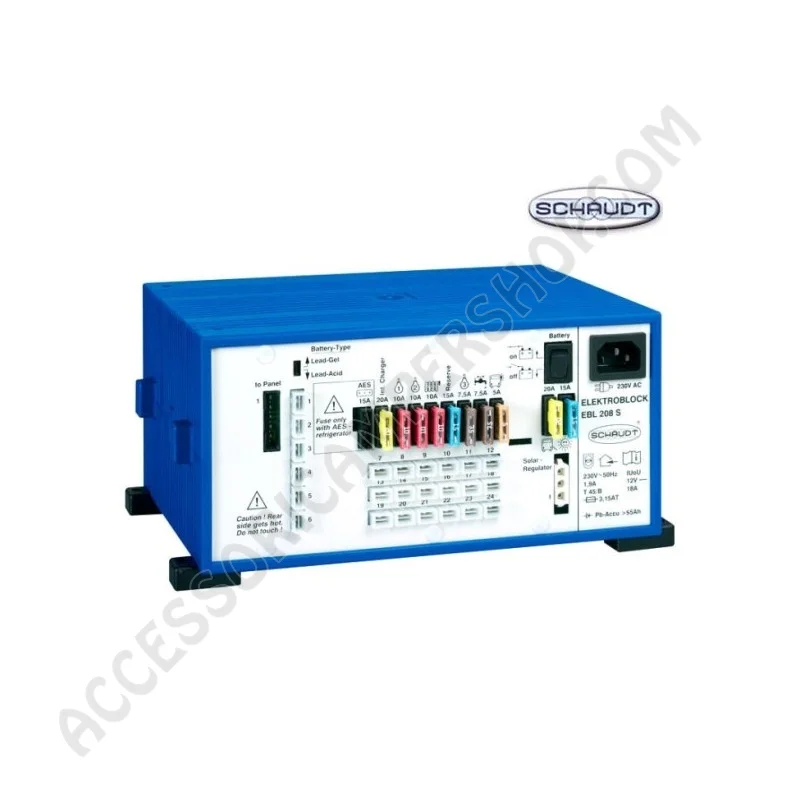 Centralina Schaudt EBL 208 S con Display LT 453 | Accessoricampershop.com