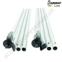 Tubo Supporto Posteriorie Airtube per Veranda | Accessoricampershop.com