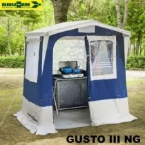 Tenda Cucina GUSTO III NG Blu 200x200 cm per Campeggio | Accessoricampershop.com