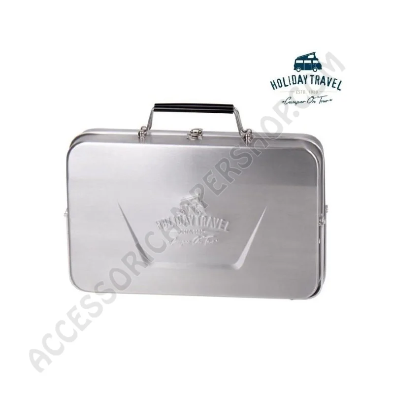 Barbecue Pieghevole Inox per Campeggio | Accessoricampershop.com