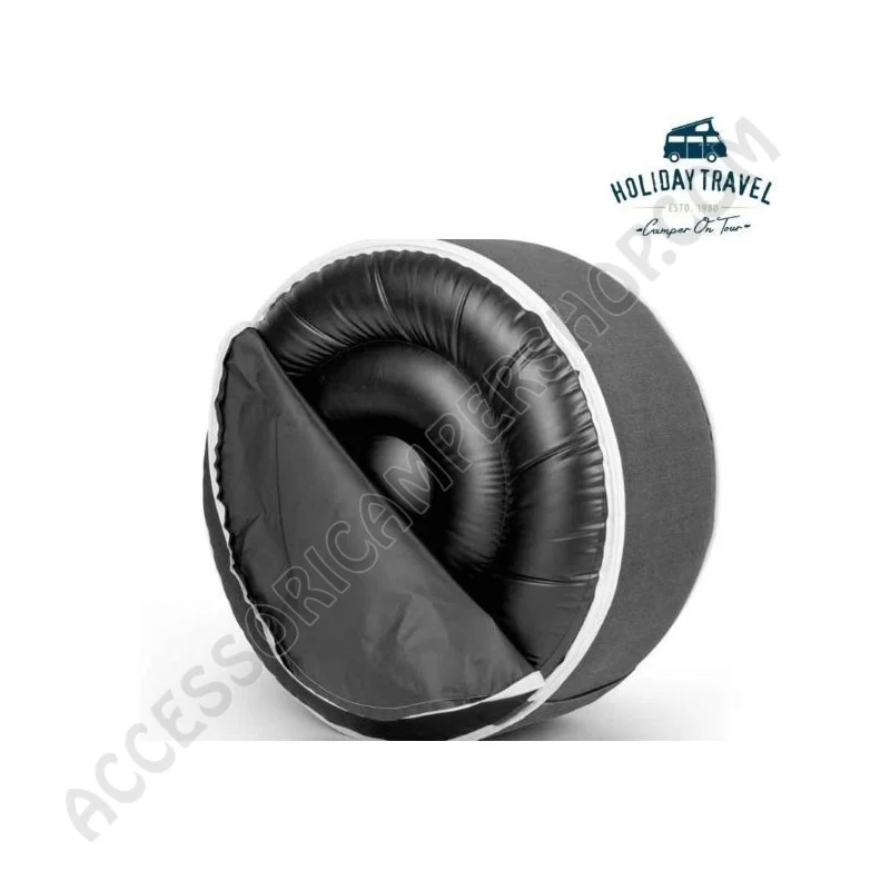 Pouf Gonfiabile Poggiapiedi per Campeggio e Giardino | Accessoricampershop.com