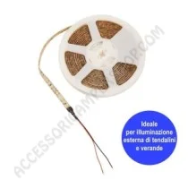Striscia LED 12V 5 Metri per Tendalini e Verande | Accessoricampershop.com