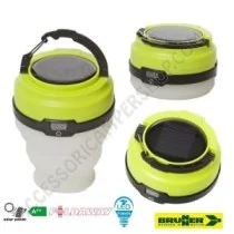 Lanterna Solare LED Collassabile Pollux Brunner | Accessoricampershop.com