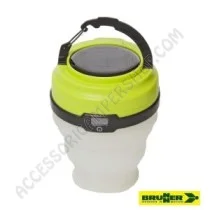 Lanterna Solare LED Collassabile Pollux Brunner | Accessoricampershop.com