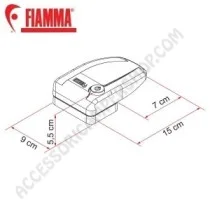 Chiusura di Sicurezza Camper Nera | Accessoricampershop.com