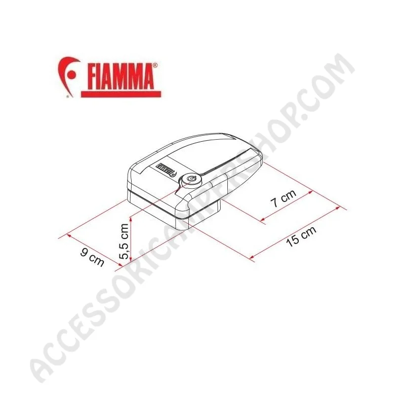 Chiusura di Sicurezza Camper Nera | Accessoricampershop.com