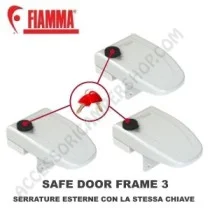 Chiusure di sicurezza per camper bianche | Accessoricampershop.com