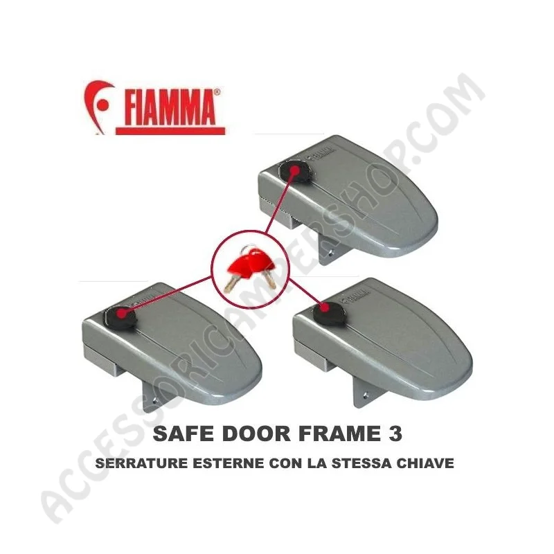 Chiusure di Sicurezza SAFE DOOR FRAME 3 FIAMMA | Accessoricampershop.com