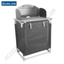 Mobile porta fornello con dispensa da campeggio | Accessoricampershop.com