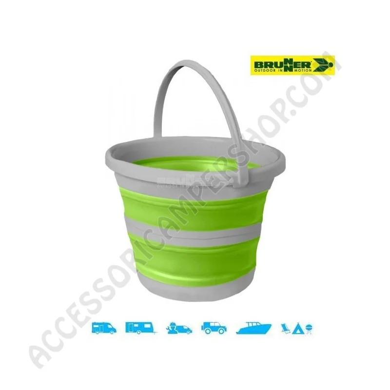 Secchio Ripiegabile Salvaspazio per Camper | Accessoricampershop.com