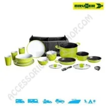 Set Popote Alluminio e Stoviglie per Campeggio | Accessoricampershop.com