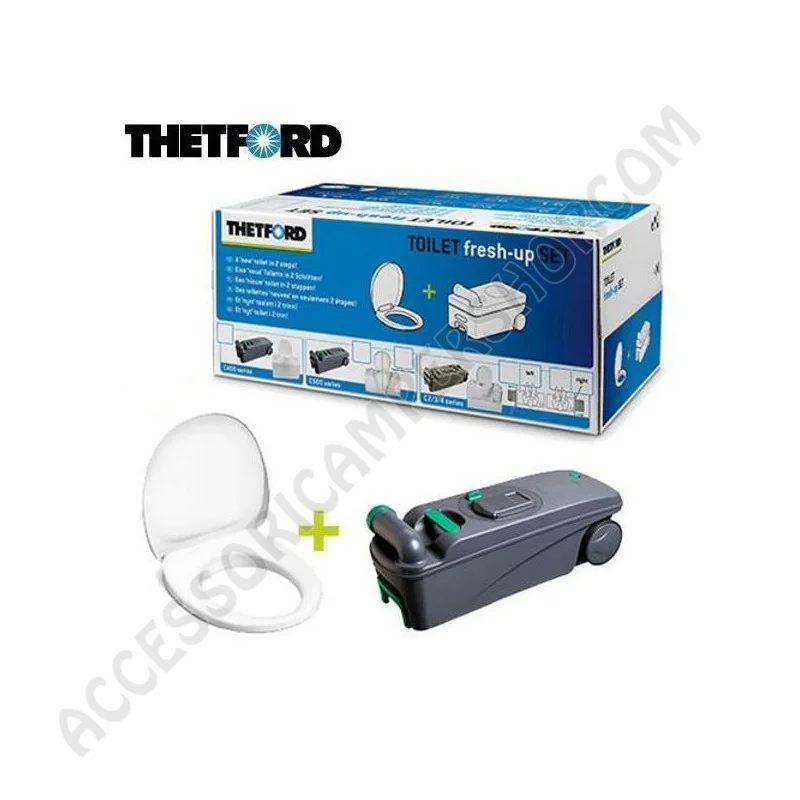 Kit Toilet Fresh-Up Set C400 con Maniglia e Ruote | Accessoricampershop.com