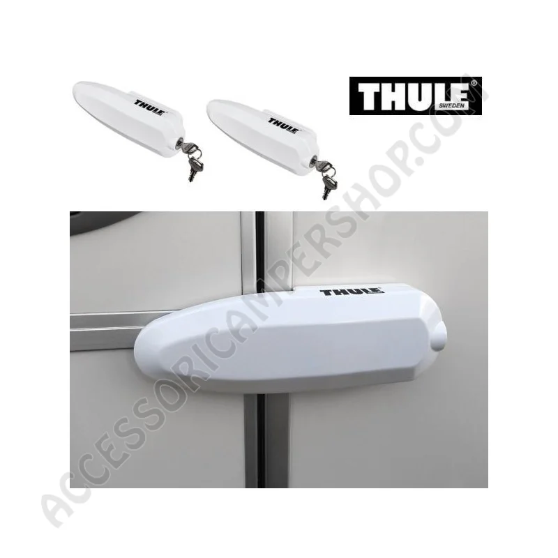 Serrature di Sicurezza Thule Universal Lock Bianche | Accessoricampershop.com