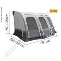 Veranda Pneumatica Marina Air 390 per Caravan | Accessoricampershop.com