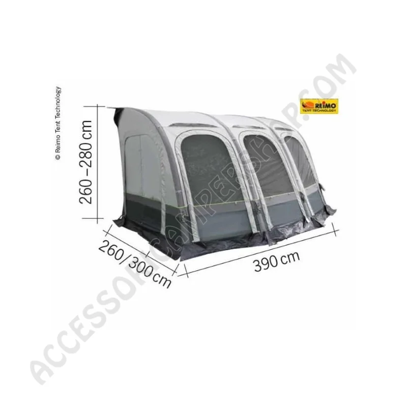 Veranda Pneumatica Marina Air 390 per Caravan | Accessoricampershop.com