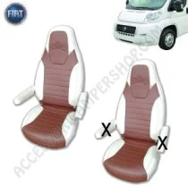 Fodere Copri Sedile Eco-Pelle Fiat Ducato 2006-2014 | Accessoricampershop.com