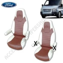 Fodere Copri Sedile Eco-Pelle Ford Transit 2006-2014 | Accessoricampershop.com