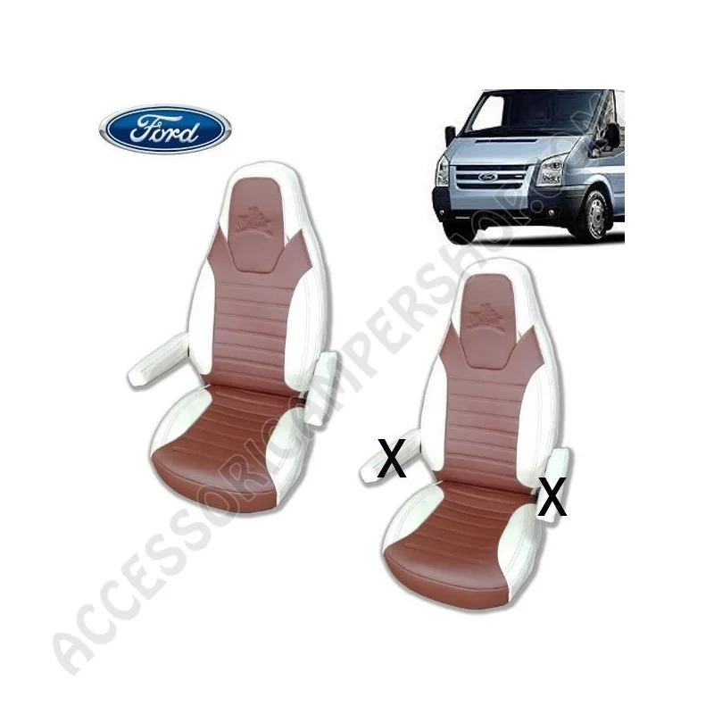 Fodere Copri Sedile Eco-Pelle Ford Transit 2006-2014 | Accessoricampershop.com
