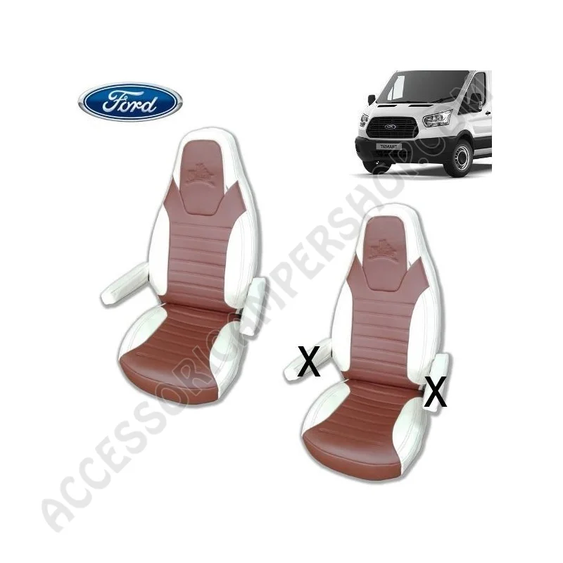 Fodere Copri Sedile Eco-Pelle Ford Transit 2014 | Accessoricampershop.com