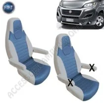 Fodere Copri Sedile Eco-Pelle Fiat Ducato 2014 | Accessoricampershop.com