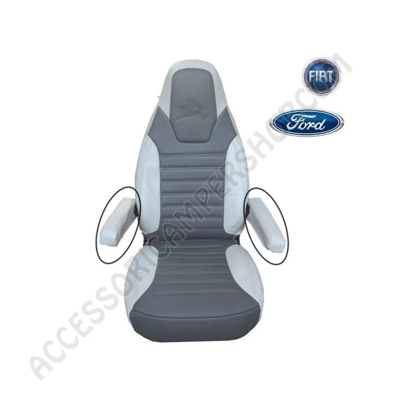 Fodere Braccioli Cabina Eco-Pelle Grigio | Accessoricampershop.com