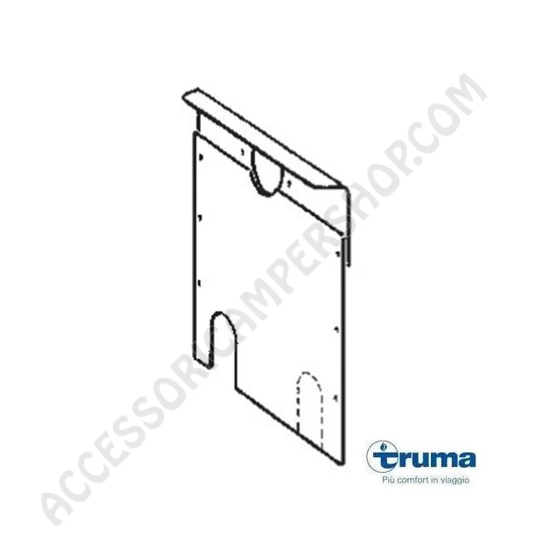 Lamiera di protezione stufa Truma S 2200 a destra | Accessoricampershop.com