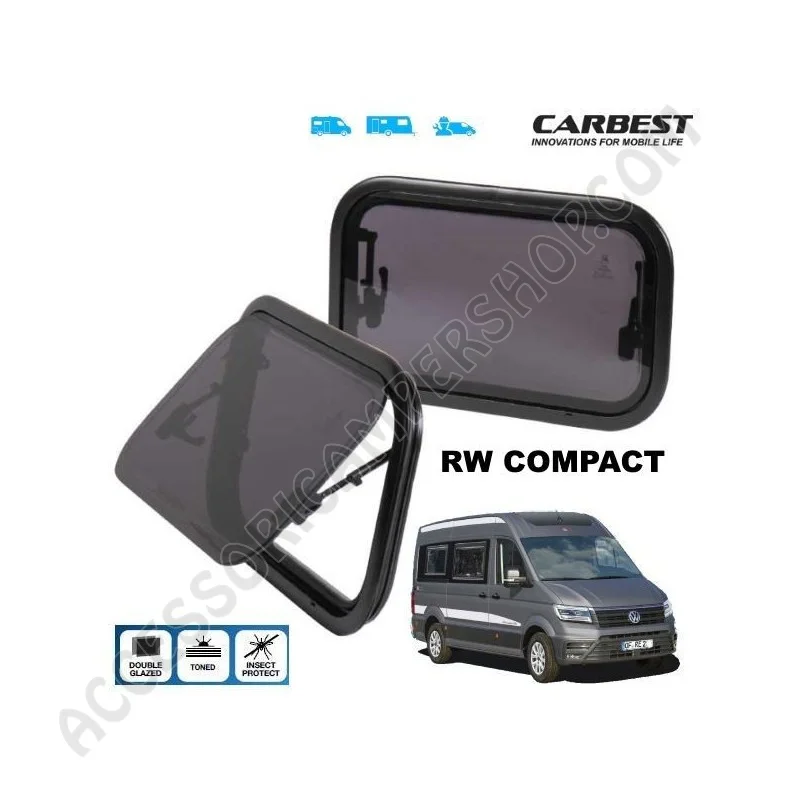 Finestra RW Compact Carbest per Camper e Caravan | Accessoricampershop.com
