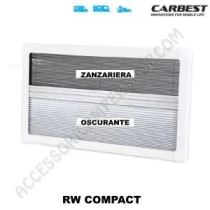 Oscurante Zanzariera RW Compact Carbest per Camper | Accessoricampershop.com