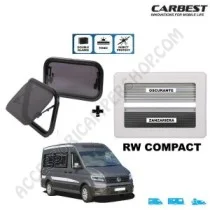 Finestra RW Compact Carbest per camper e caravan | Accessoricampershop.com