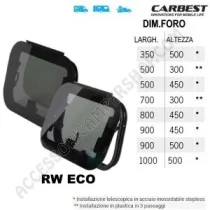 Finestra RW ECO Carbest per camper e caravan | Accessoricampershop.com
