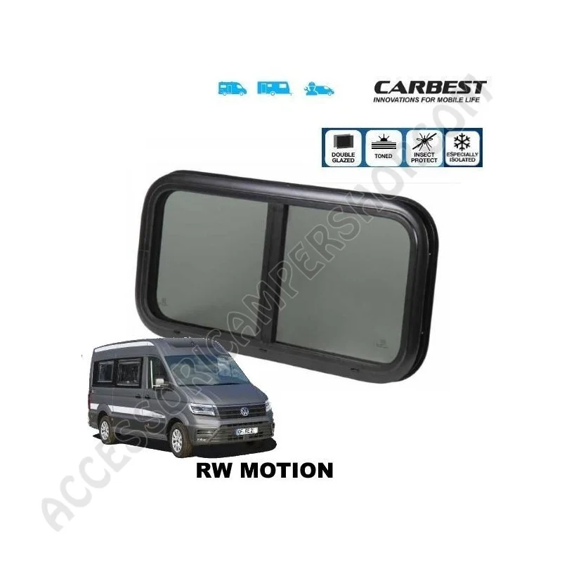 Finestra Scorrevole RW Motion Carbest per Camper | Accessoricampershop.com