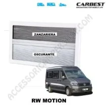 Oscurante Zanzariera RW Motion Carbest per Camper | Accessoricampershop.com