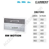 Oscurante Zanzariera RW Motion Carbest per Camper | Accessoricampershop.com