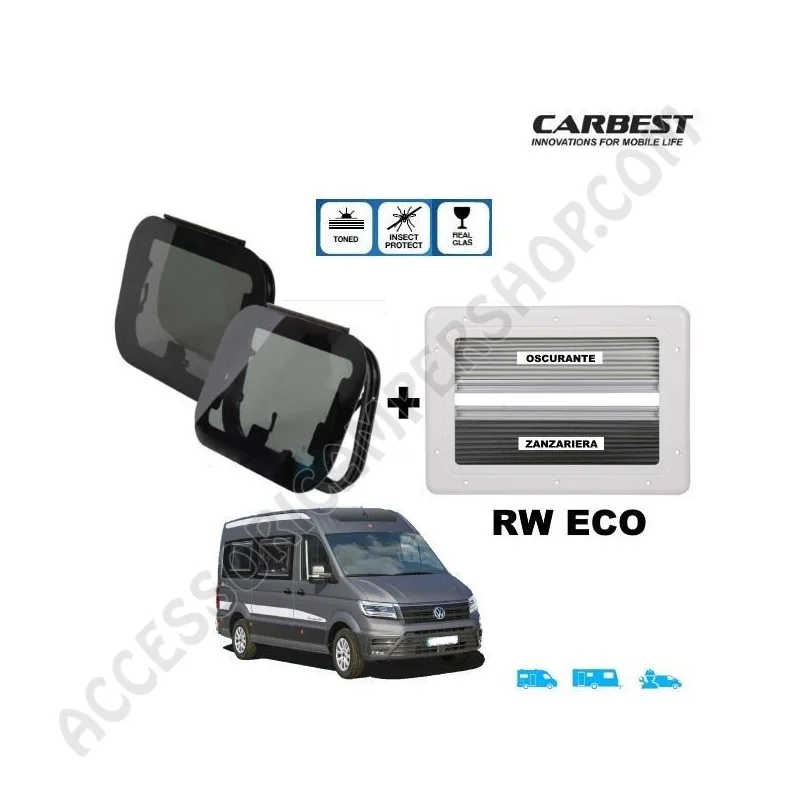 Finestra RW Eco Carbest per Camper e Caravan | Accessoricampershop.com