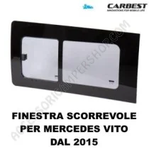 Finestra Scorrevole Vetro Carbest Mercedes Vito 2015 | Accessoricampershop.com