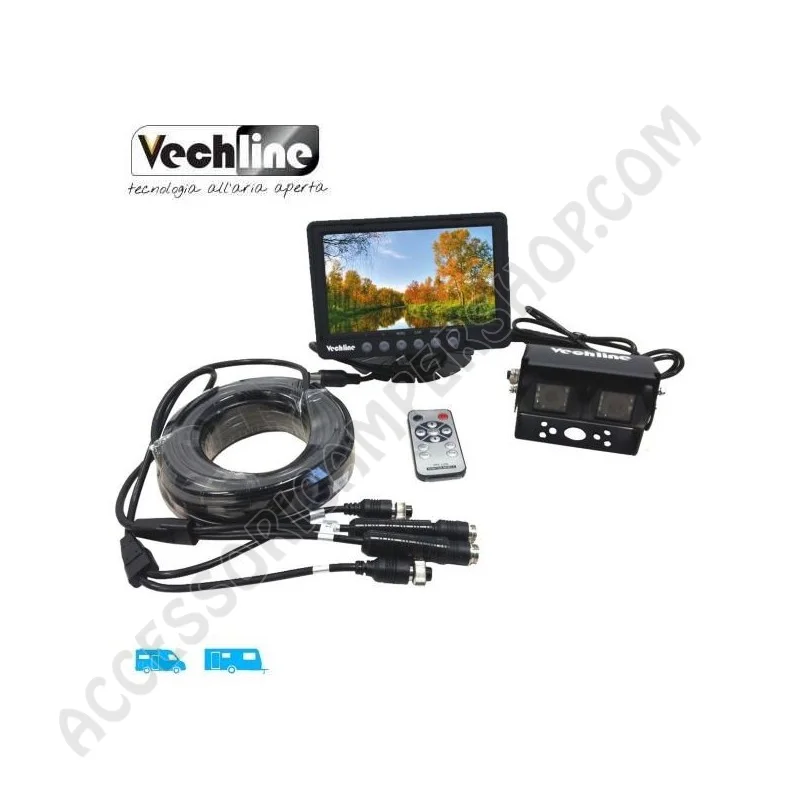 Sistema Retromarcia Visio Evo Dual con Telecamera | Accessoricampershop.com