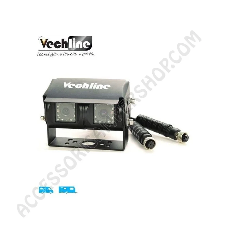Sistema Retromarcia Visio Evo Dual con Telecamera | Accessoricampershop.com